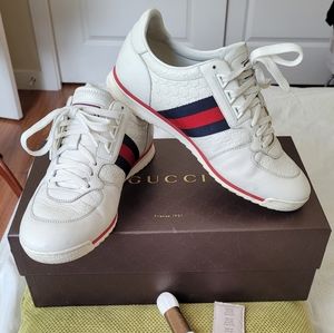 Authentic GUCCI Mens  microguccima shoe.